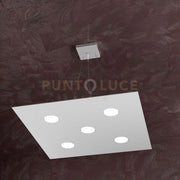 AREA SOSPENSIONE 5+2 LUCI BIEMISSIONE GRIGIO 1127-S5+2-GR