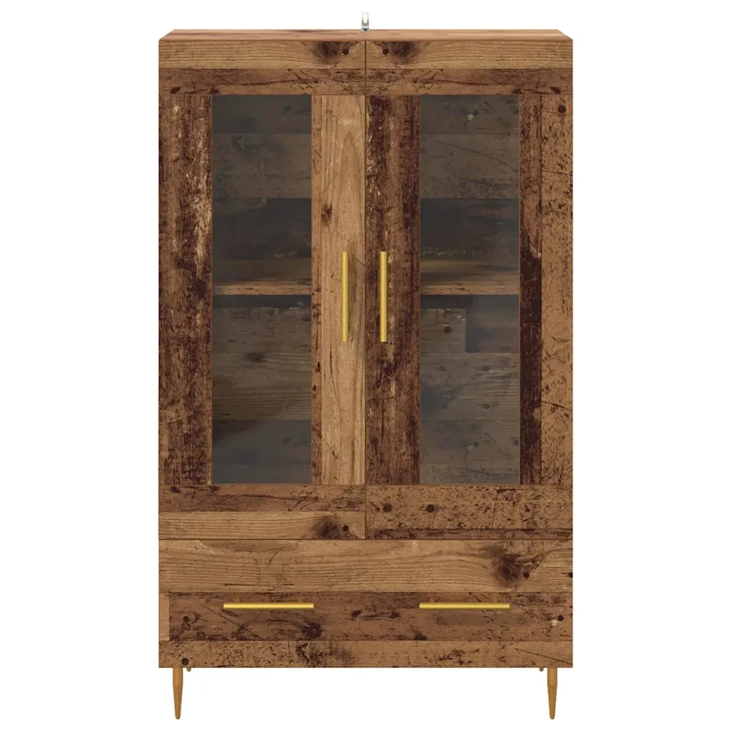 Credenza | Madia | Buffet da pranzo | Armadio da pranzo con cassetto Legno vecchio 69,5 x 31 x 115 cm