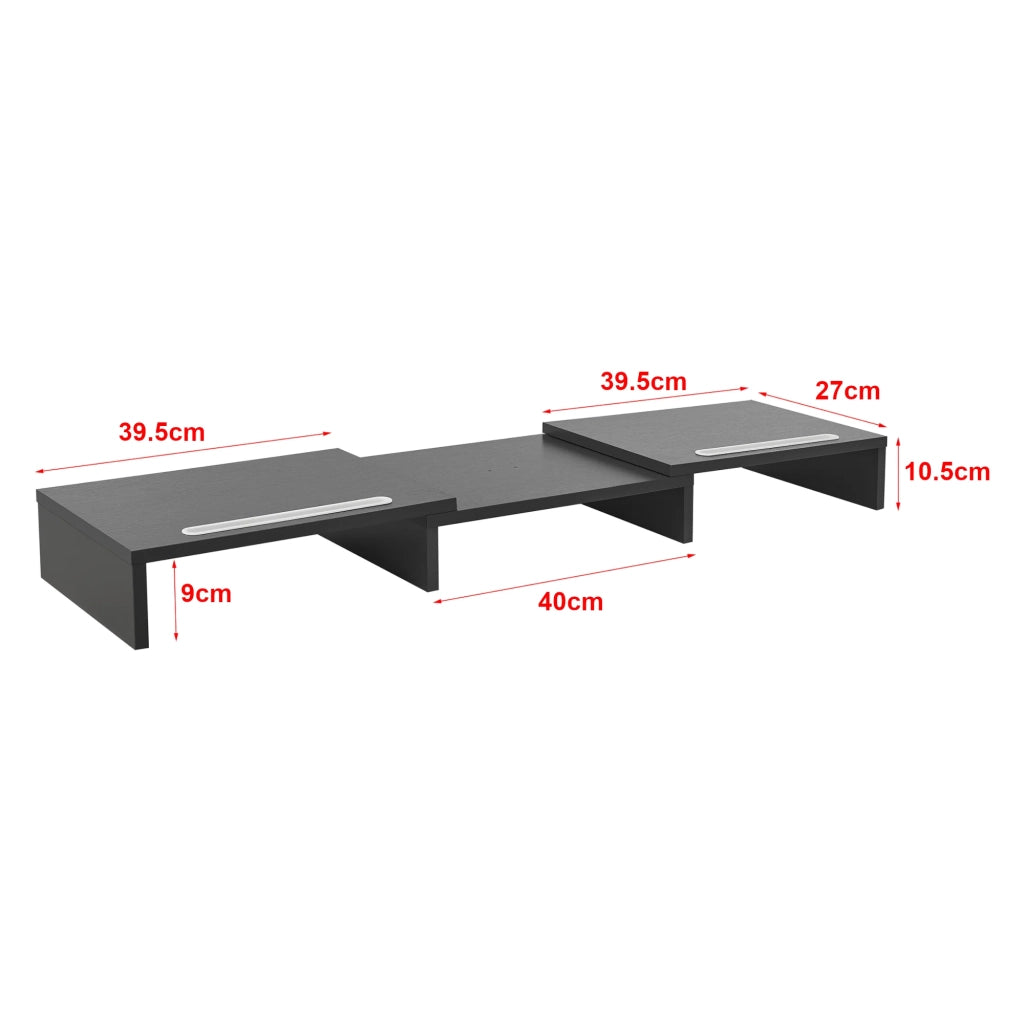 Supporto regolabile per schermo con supporto per laptop grigio scuro 03_0008223