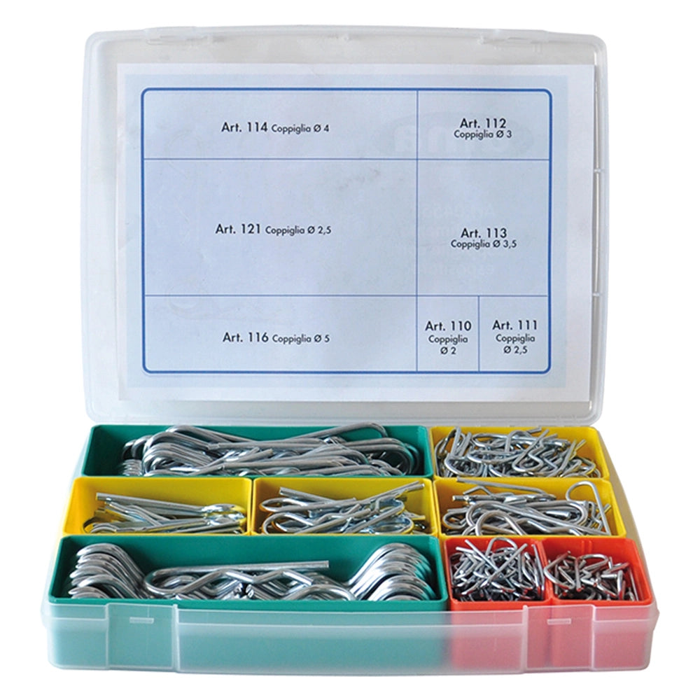 1cf assortimento coppiglie tot. 330 pz cod:ferx.315890nlm