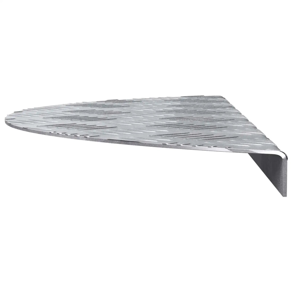 Gradini per Scale 5 pcs Argento 60 x 18 x 2,5 cm Alluminio 4104229