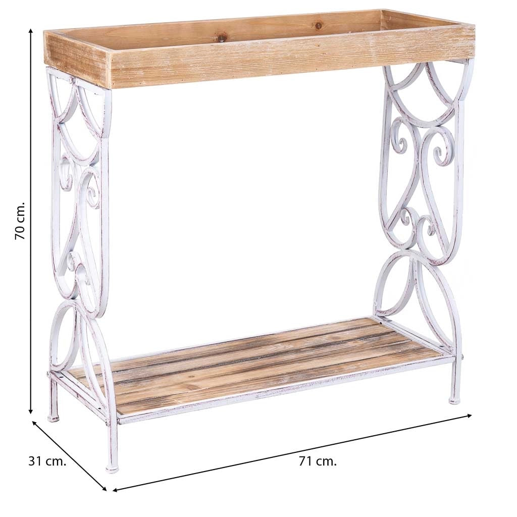 Mobili d'ingresso grigio 71x31x70