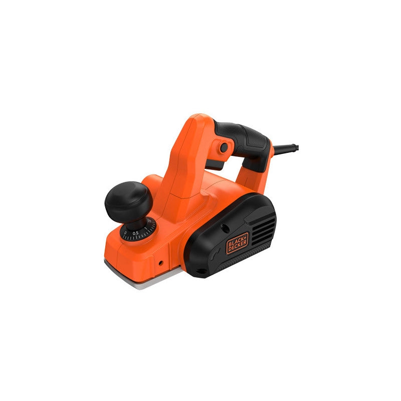 Pialletto elettrico 650W – larghezza piallatura 82 mm – profondità taglio max 2 mm – Black+Decker BEW712