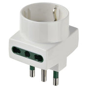 Adattatore multiplo S17+2P17/11+P30 bianco