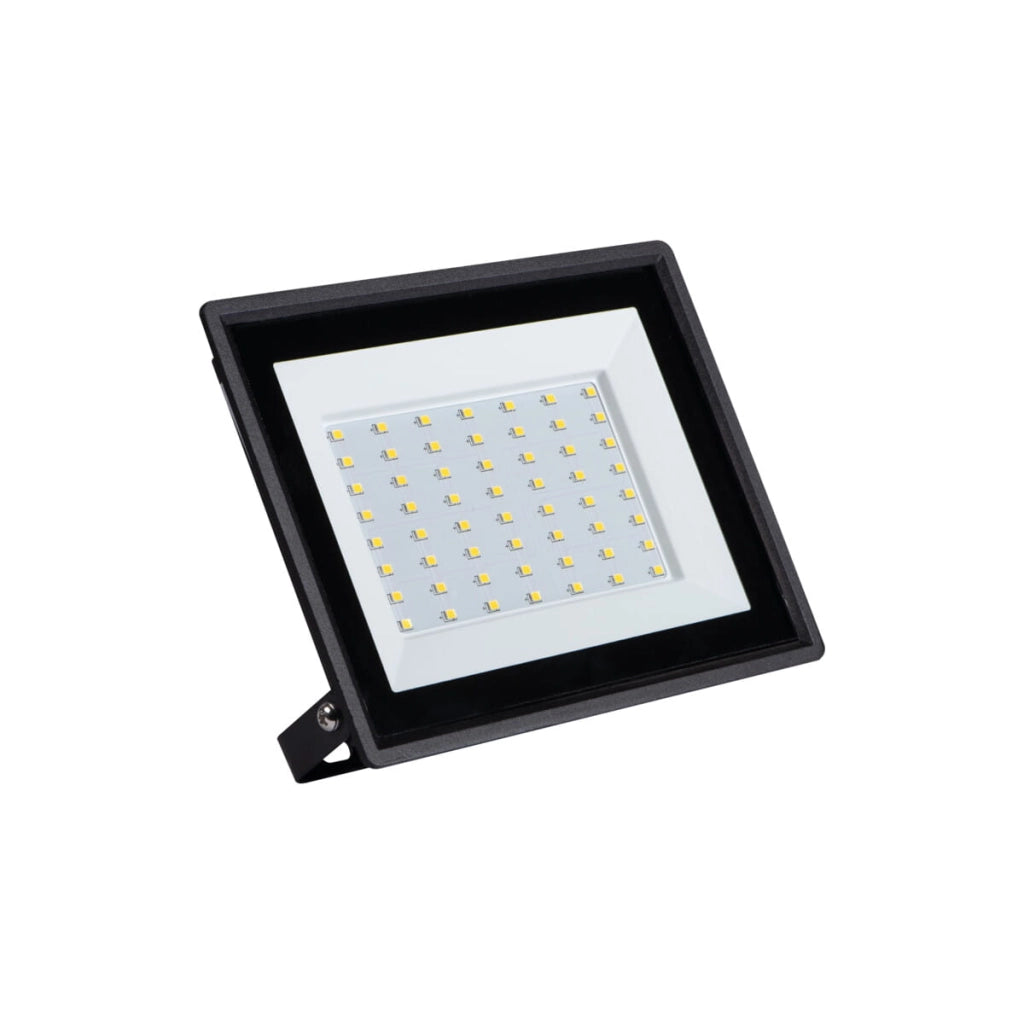 Faro LED GRUN 50W 4500lm 4000K IP65 nero Miledo 31393