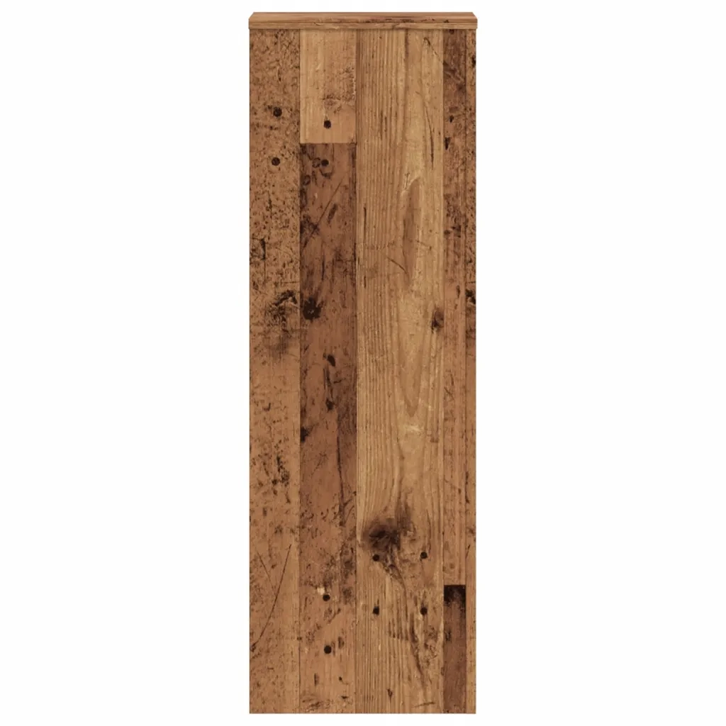 Supporti per piante | Sostegno per piante 2 pz Legno Vecchio 33x33x100 cm Multistrato
