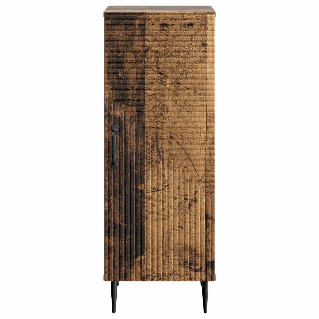 Credenza | Madia | Buffet da pranzo | Armadio da pranzo Legno antico 33 x 34,5 x 89,5 cm Legno ingegnerizzato
