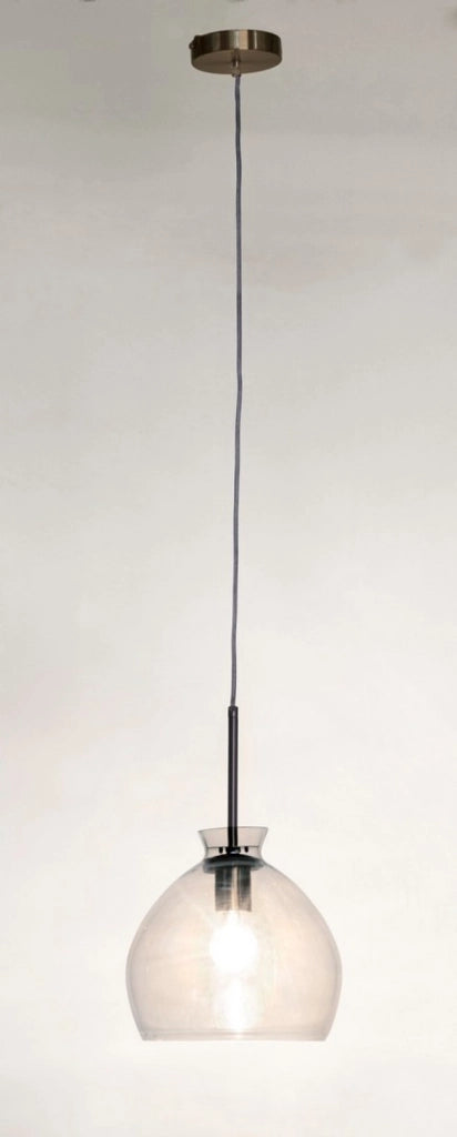 Lampadario 1 luce D.25x160h metallo