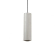Lampada A Sospensione Oak Sp1 Round Cemento Ideal-Lux