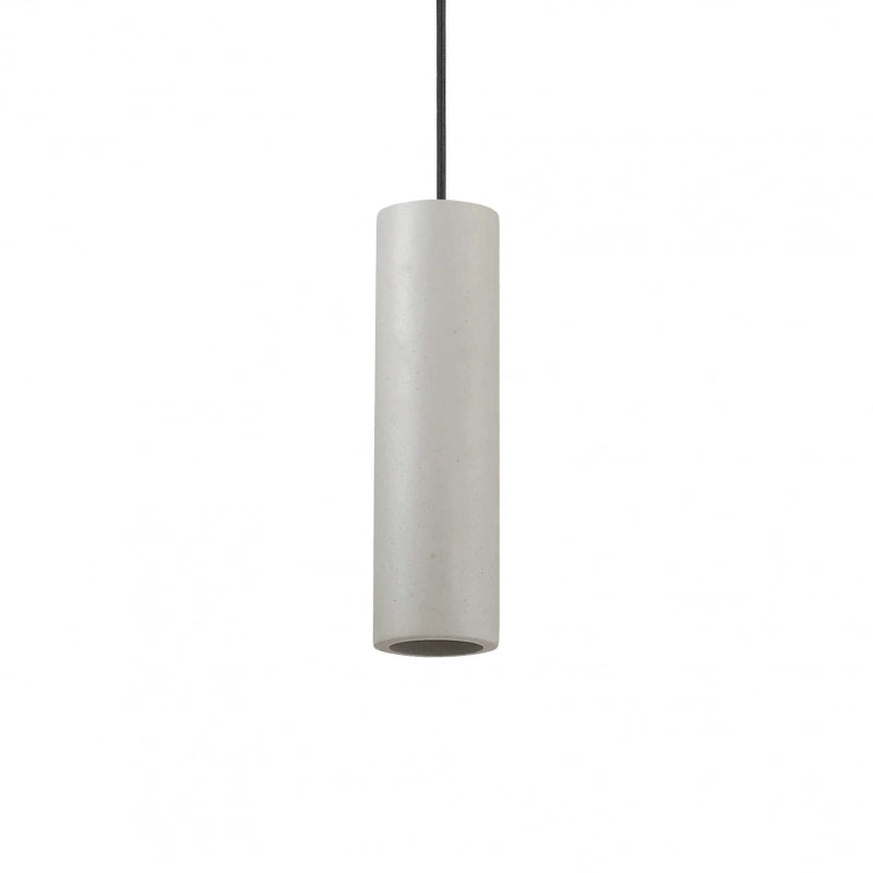 Lampada A Sospensione Oak Sp1 Round Cemento Ideal-Lux