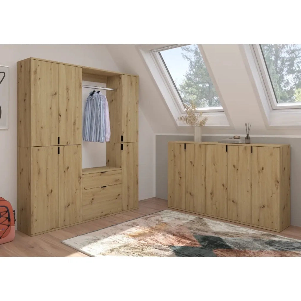 Mobile contenitore 1 porta – Rovere chiaro – BODITE