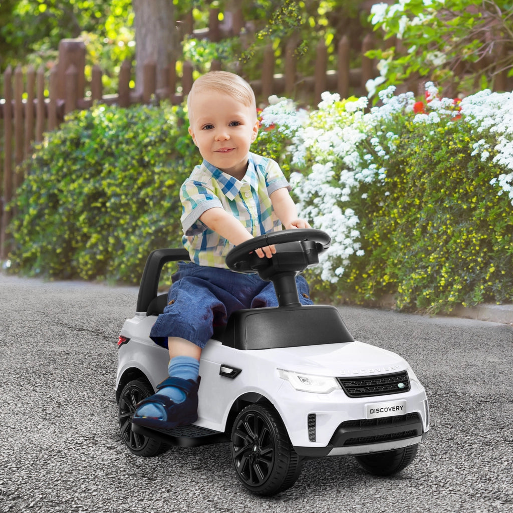 Macchina per Bambini 6V Land Rover ¨C zephmum ¨C Bianco
