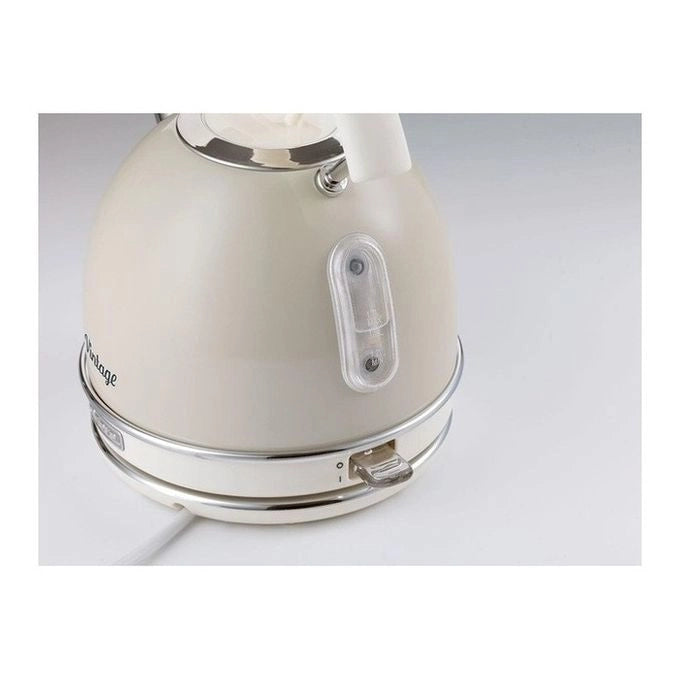 Ariete 2877 Vintage Bollitore elettrico 1,7 L 2000 W Autospegnimento Filtro tisana removibile colore Beige