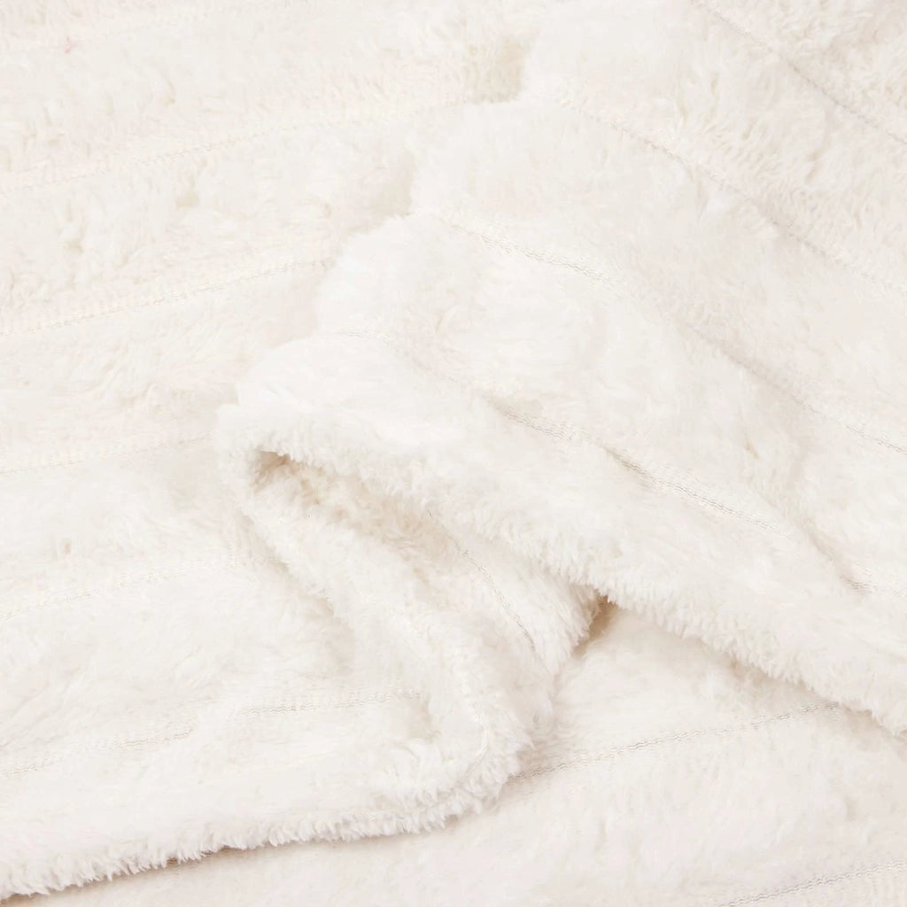 Coperta Crema 150 x 130 cm Panno