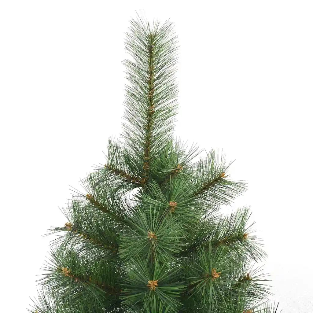 Albero di Natale Artificiale con Rami Pieghevoli Verde 150 cm 42019332