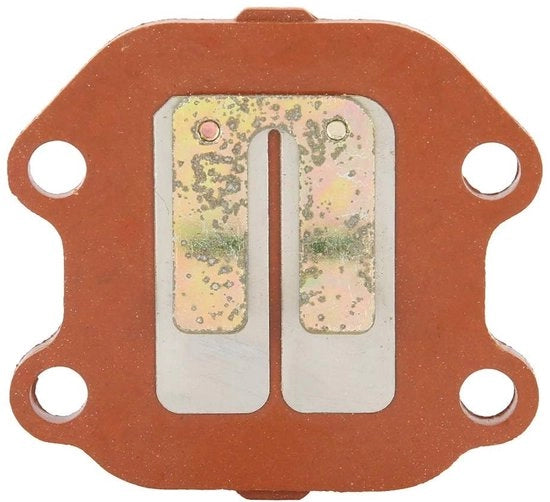 Vitello a reed blocco di controllo - Valvola di scarico - Pettine a reed - Adatto per PW50 1981-2010 - Leggero - Acciaio inox duraturo - Valvola di aspirazione