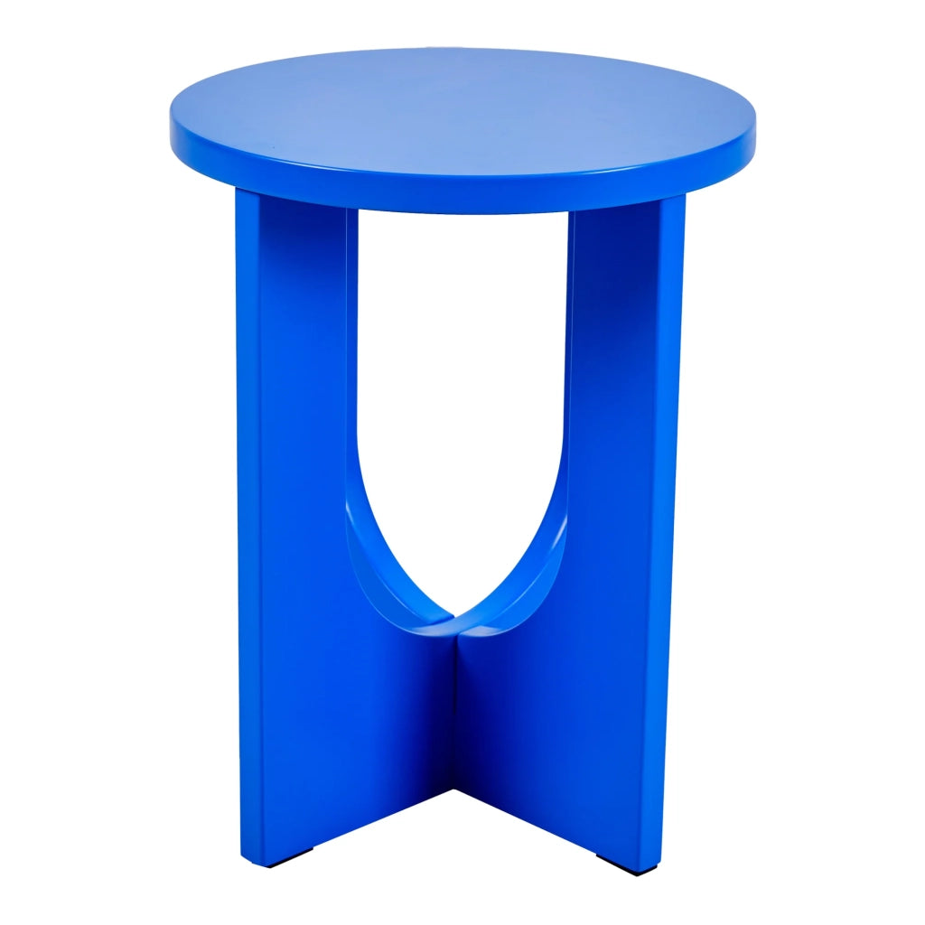 Tavolino laterale 50 x 40 cm blu 03_0010925