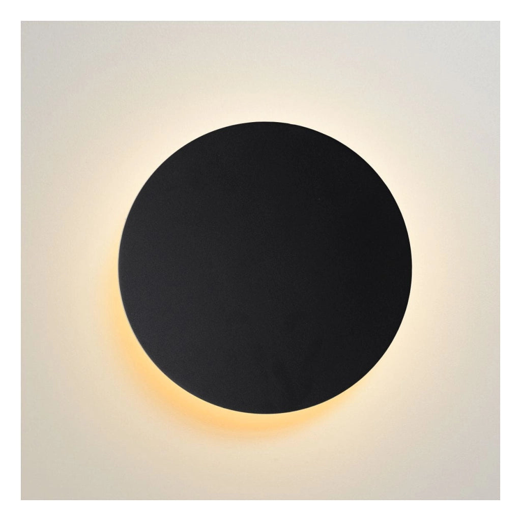 Lucide EKLYPS applique LED 6W nera alluminio 3000K 360lm