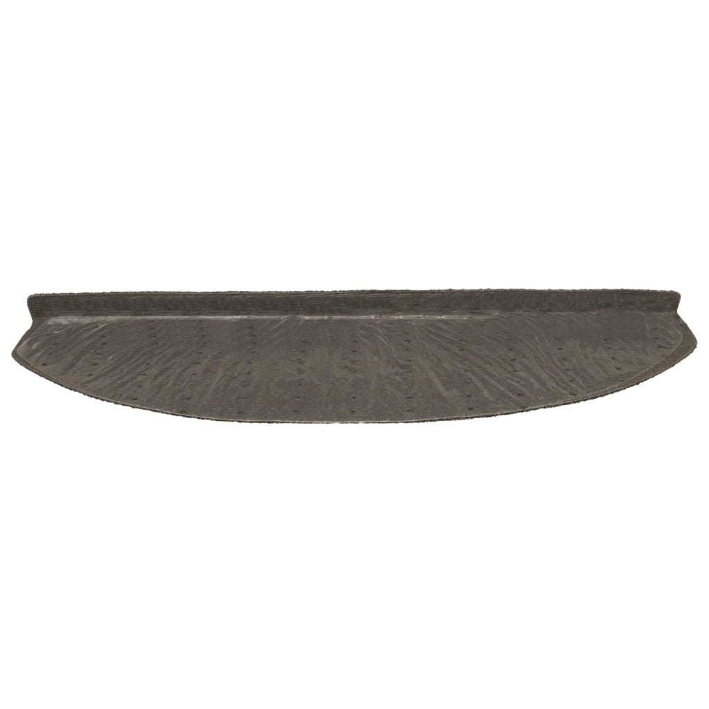 Tappetini per scale autoadesivi Semicircolare 15 pcs Antracite 42038672