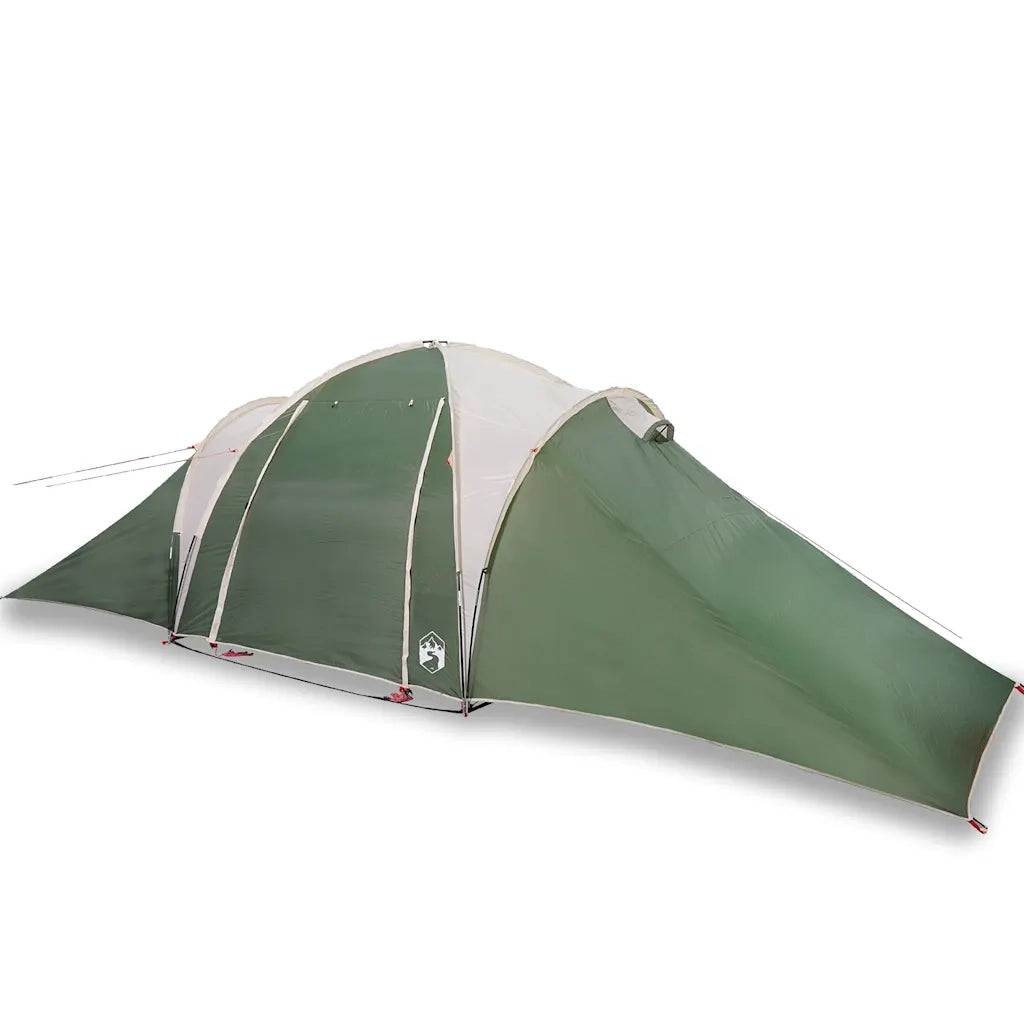 Tenda da Campeggio | Tenda Familiare a Cupola per 6 Persone Verde Impermeabile