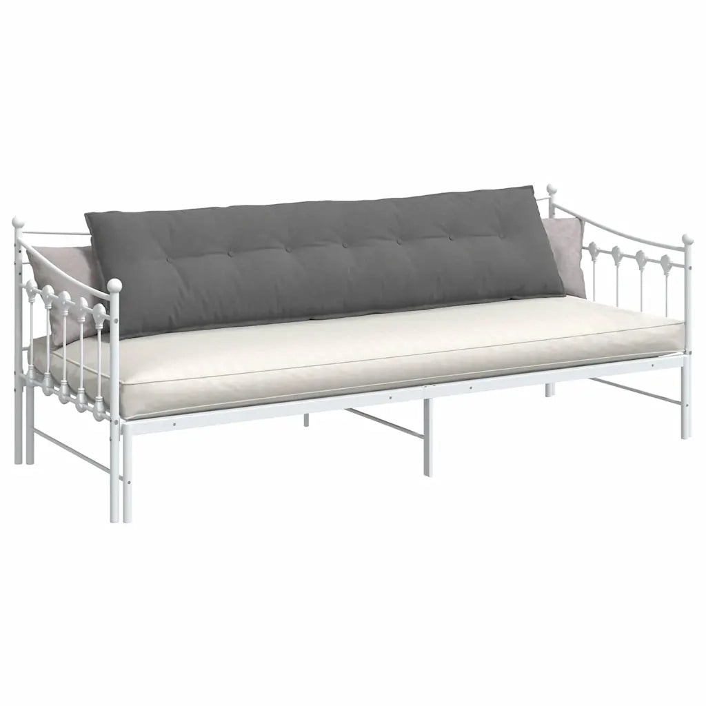 Cuscino per Schiena | Cuscino dorsale Grigio scuro 200 x 50 cm