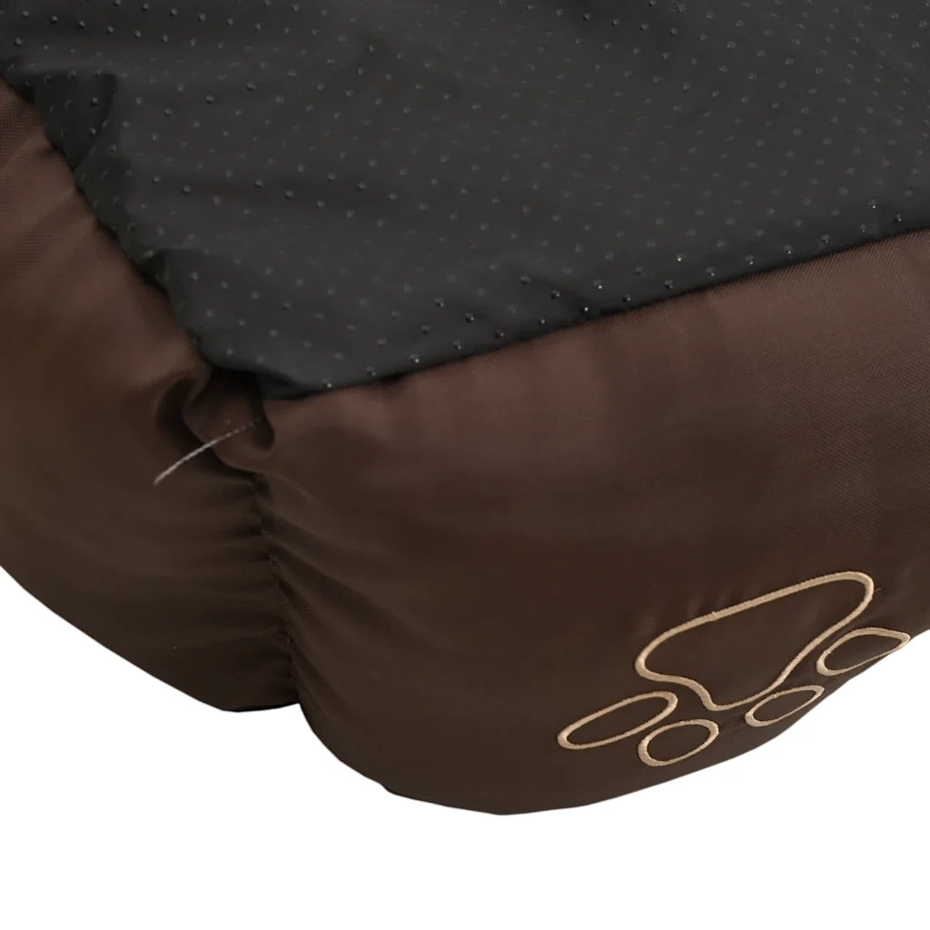 Lettino per Cani Marrone e Beige XXL 131366