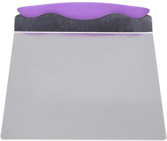Servizio per torte in acciaio inossidabile - 24,5 x 20 cm - Server per torte - Trasferitore per pizza - Sostenibile - Facile da utilizzare