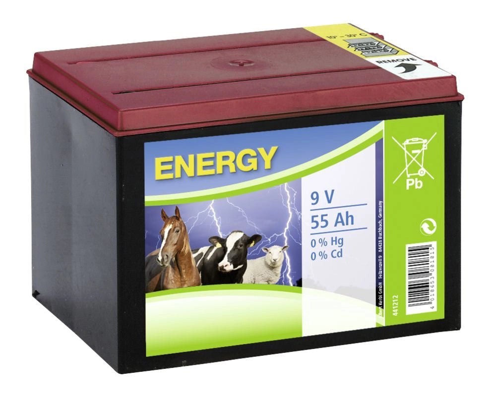 BATTERIA A SECCO ZINCO CARBONIO 9V  90 Ah