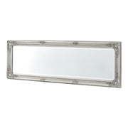 Specchio da parete 132 x 42 x 3,5 cm argento 03_0007906