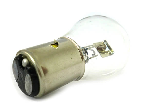 2 Pezzi Lampada Alogena B35 12V 35/35W BA20D Motorini Scooter
