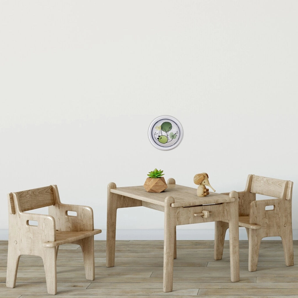 Applique bimbi Rana verde Ø10 LED 0,3W fredda Rabalux