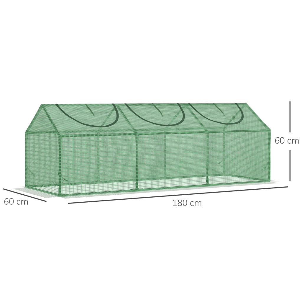 Serra da giardino ¨C Minimal ¨C Verde 180x60x60 cm