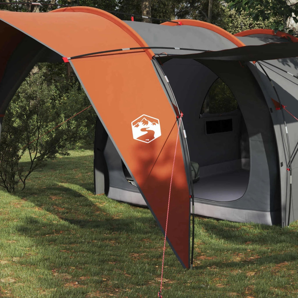 Tenda a tunnel Grigio e arancione 562 x 265 x 216 cm