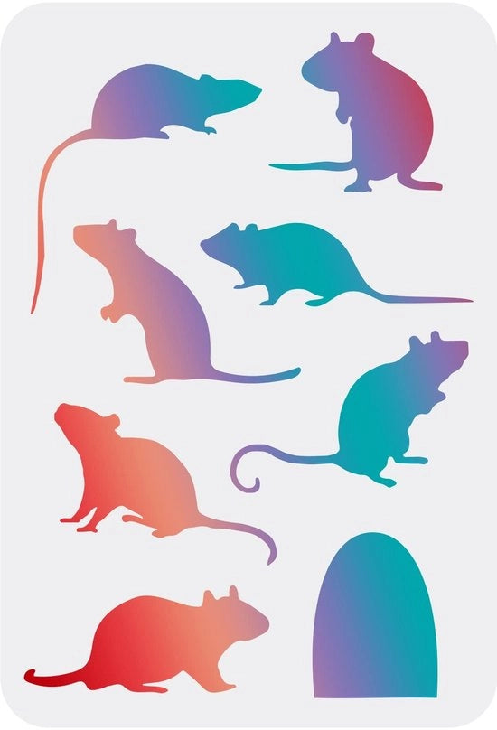 Stampo per Mouse 29,7 x 21 cm - Modelli di Disegno Riciclabili