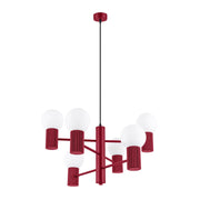 Lampadario HALO 6 bordeaux