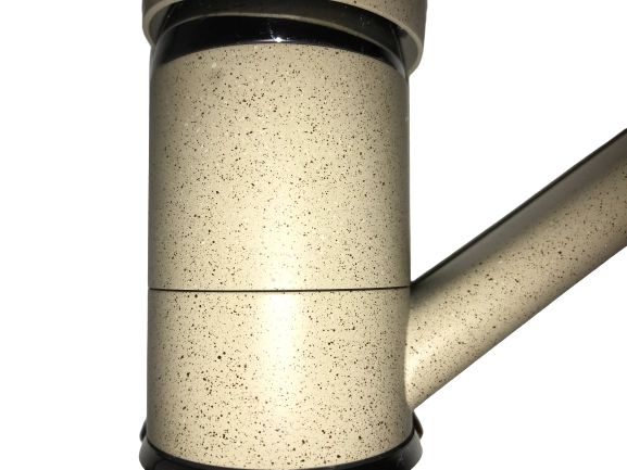 Rubinetto miscelatore cucina classico, sabbia granito in ottone pesante completo