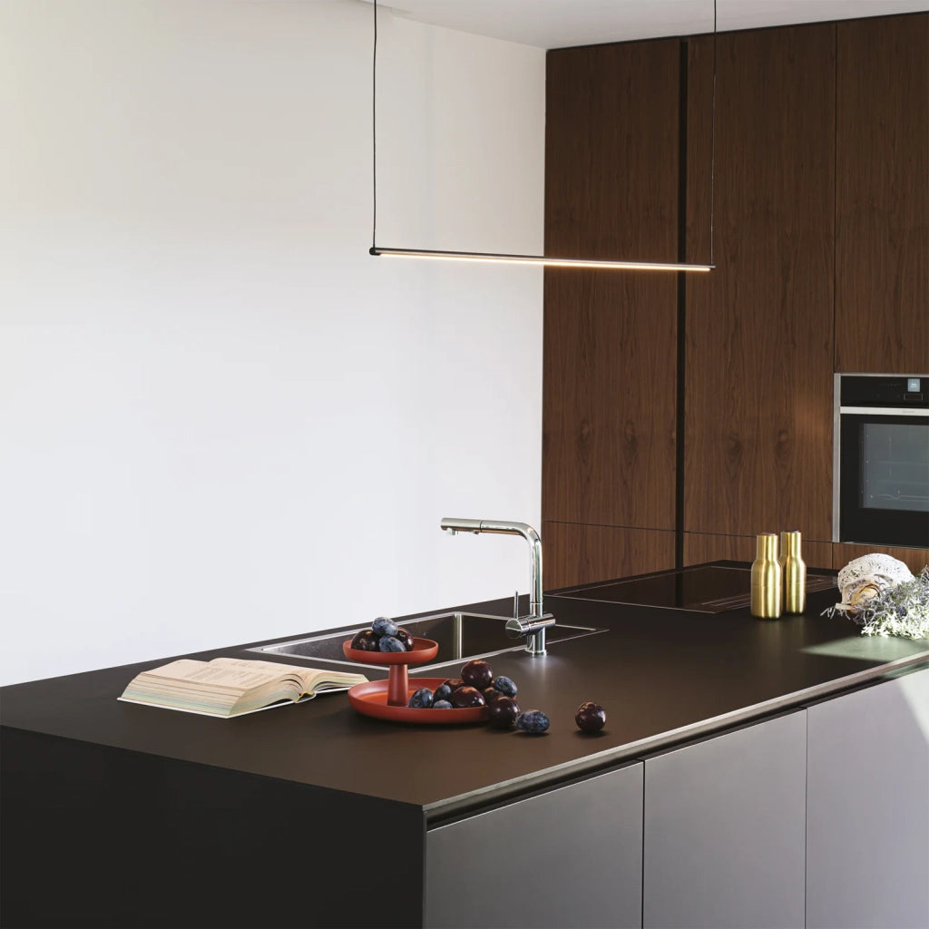 Lampada A Sospensione Essence LED 19W Luce Naturale Ottone Altezza Regolabile Ideal Lux