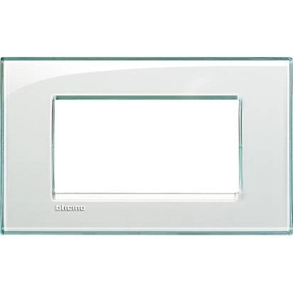 Bticino LivingLight placca quadra 4 moduli