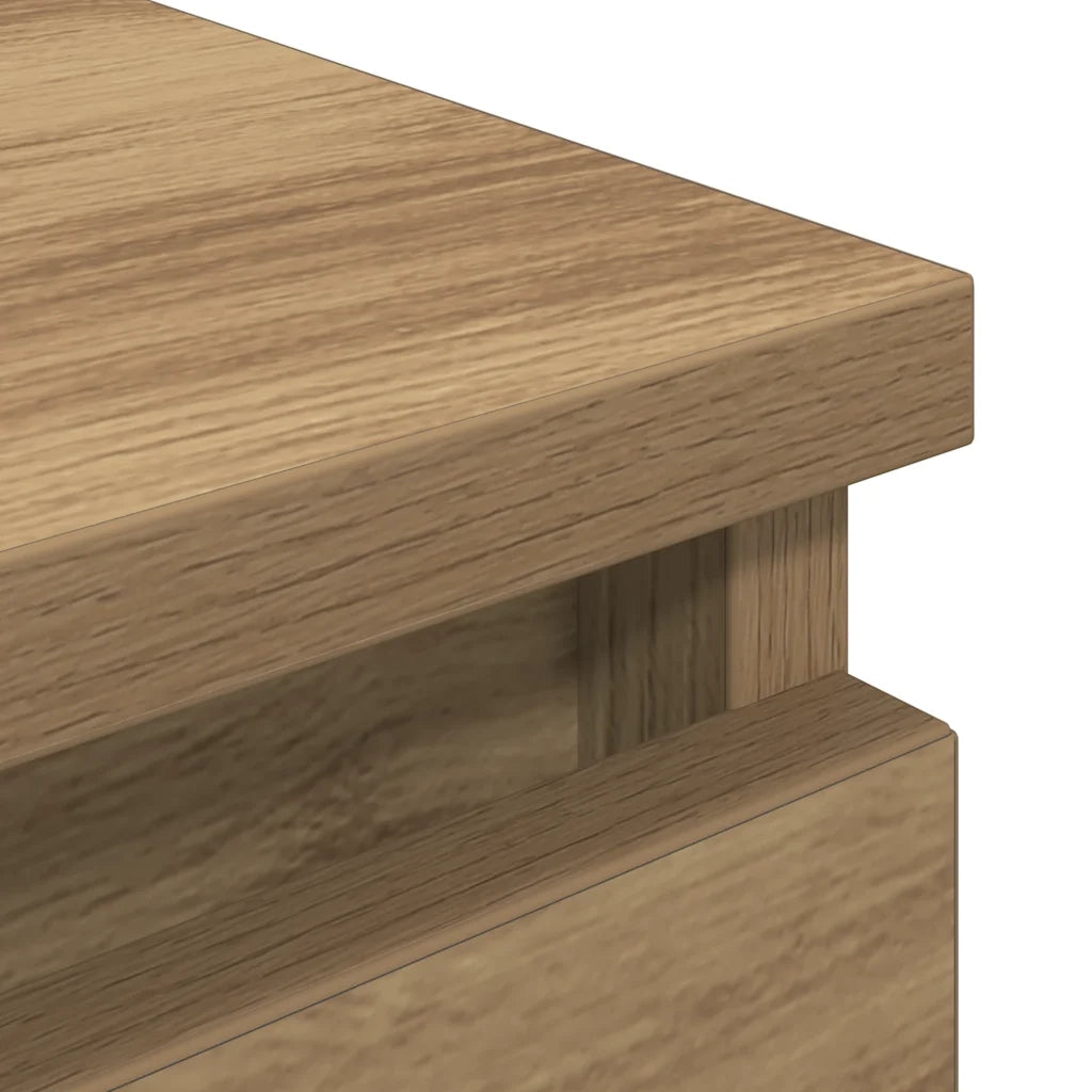 Mobile TV Rovere Artigianale 100x35x54 cm in Legno Multistrato 861804