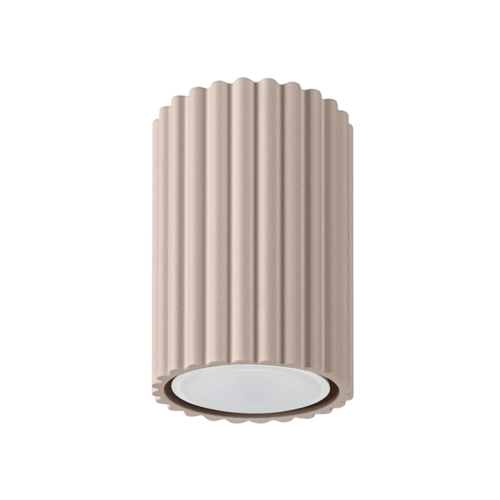 Lampada da soffitto KARBON 10 taupe