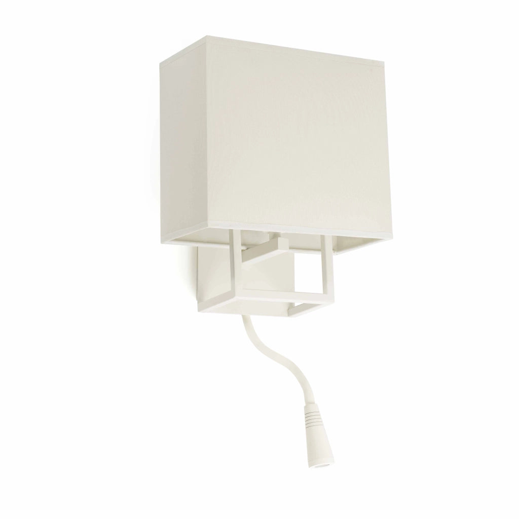 VESPER, Applique con Lettore LED per Interi, Faro Barcelona