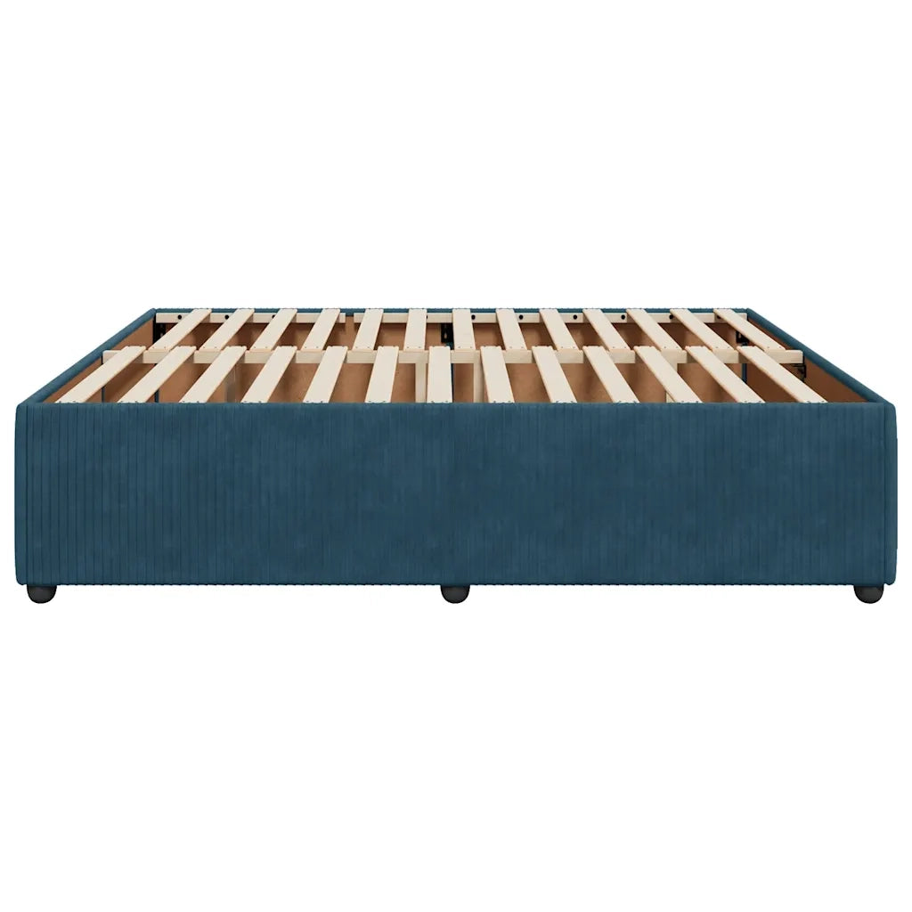 Giroletto Blu 180x200 cm in Velluto 3285028