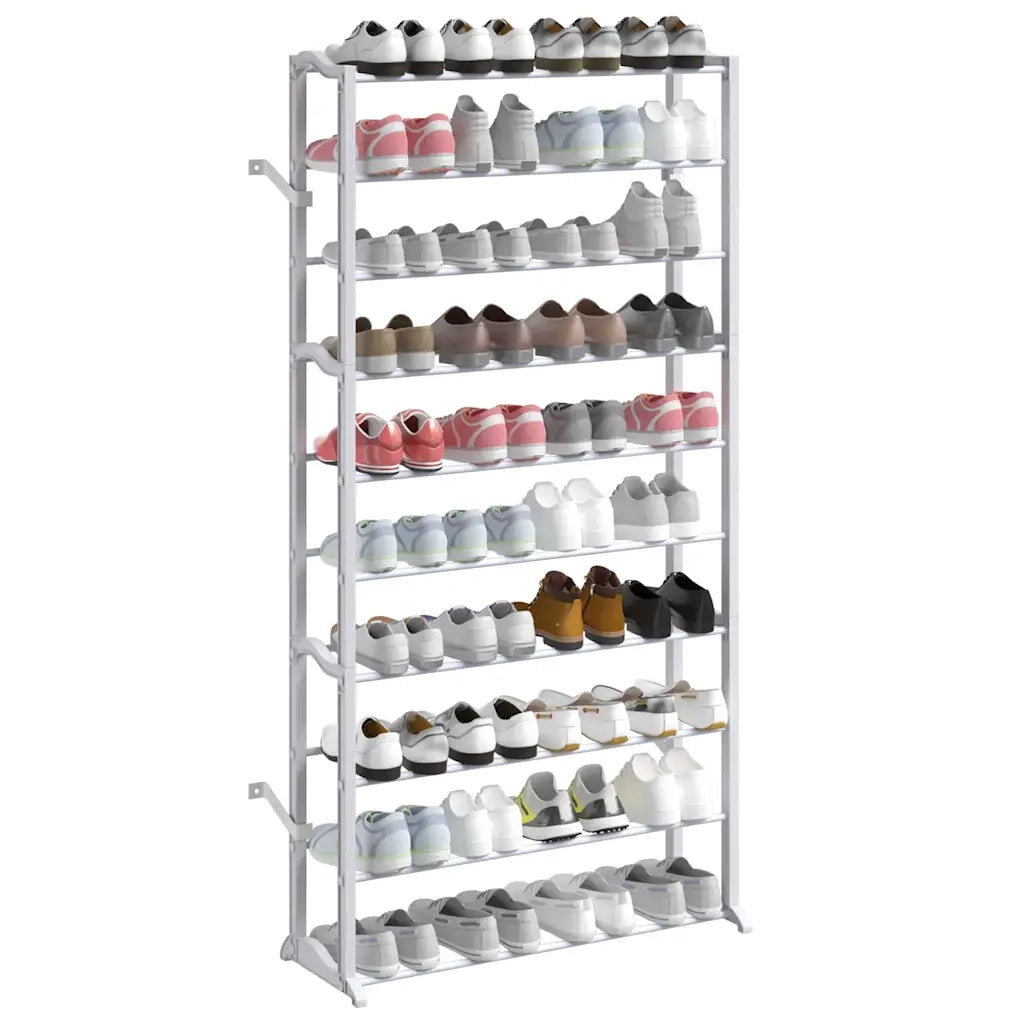 Scarpiera | Mobile per scarpe Portascarpe con 10 Scaffali