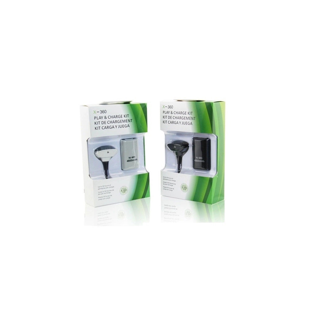 Trade Shop - Batteria Battery Pack 4800 Mah Per Joystick Joypad Controller Per Xbox 360 -