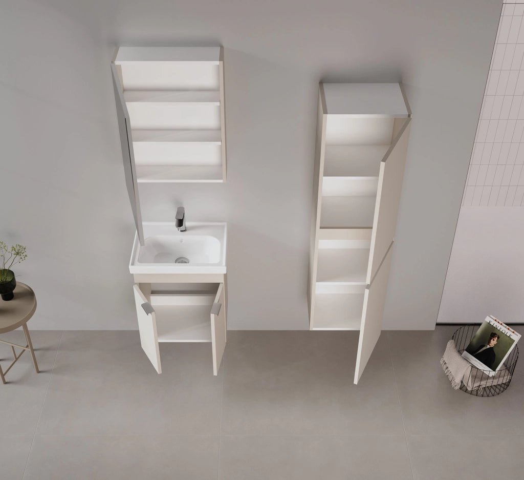 Mobile lavabo "Desna 50" - 50 x 38 x 58 cm - Sabbia