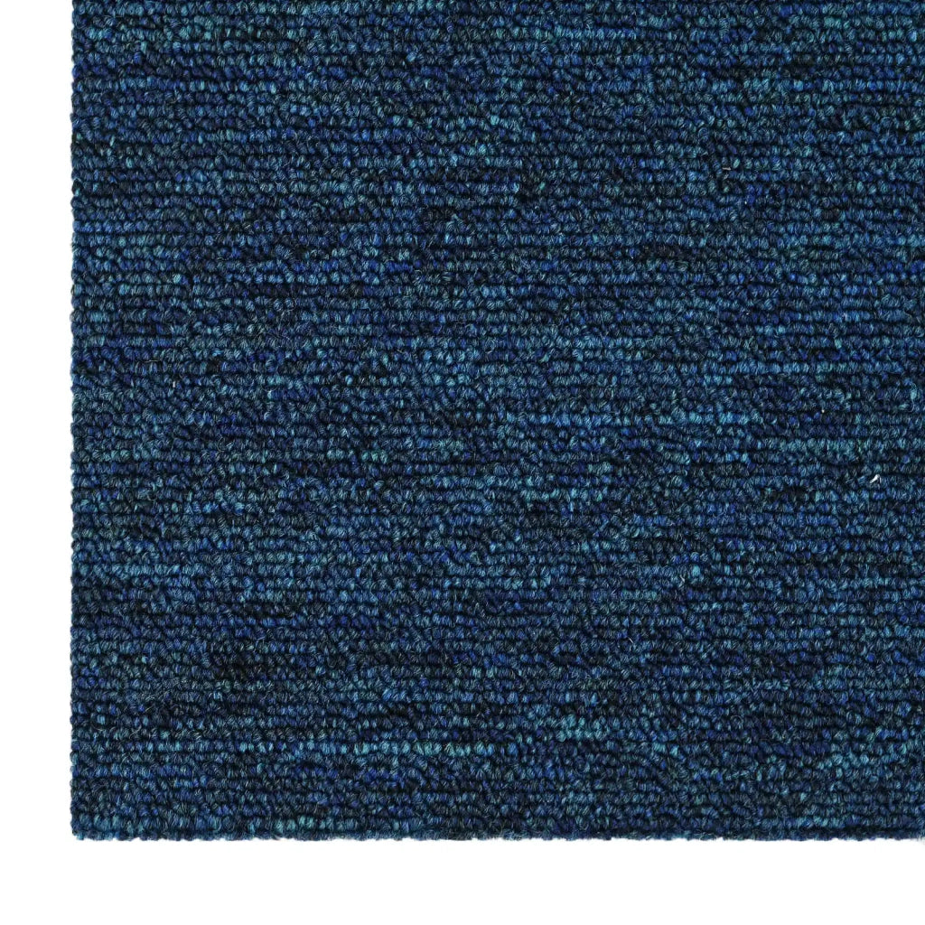 Piastrella per Tappeto Blu 50 x 50 cm 4 pcs PP e Bitume 42032456