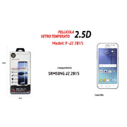 Trade Shop - Pellicola Protettiva Vetro Temperato Per Samsung Galaxy J2 2015 Maxtech P-j2 2015 -