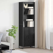 Armadi alti 2 pcs Rovere Nero 60 x 36 x 200 cm