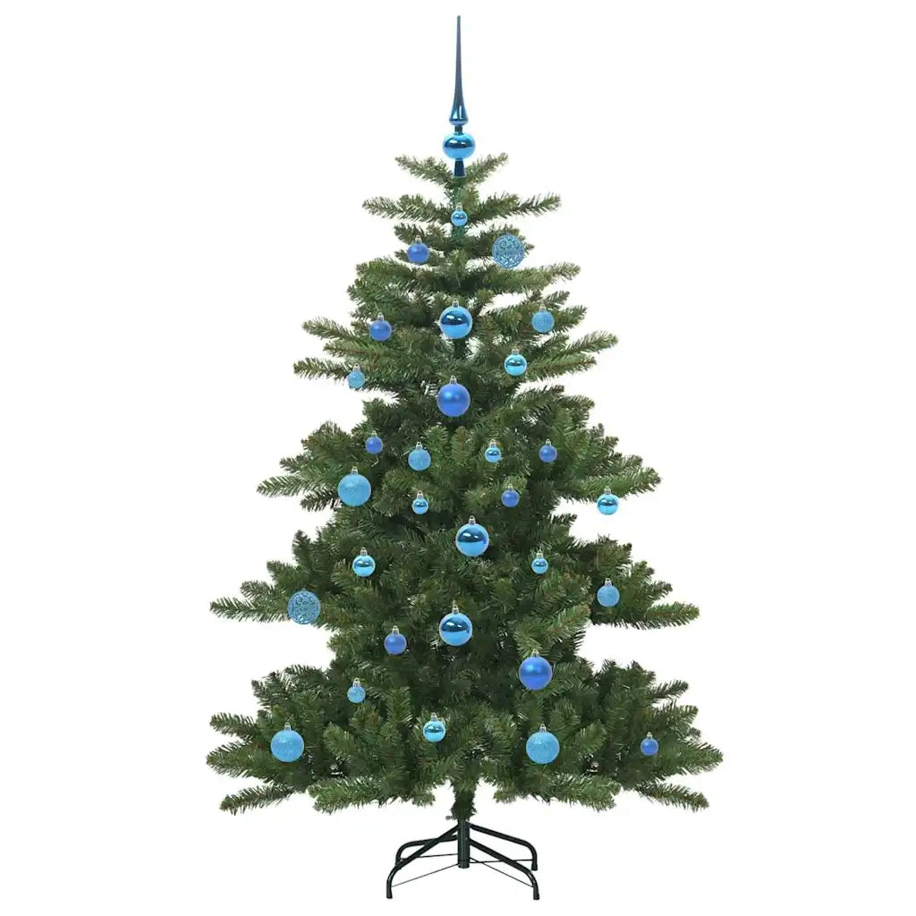 Albero di Natale | Decorazioni natalizie Artificiale con Rami Pieghevoli Verde 150 cm