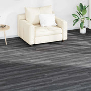 Tavole per Pavimenti 36 pcs Nero e Bianco 5,02 m² PVC 42046259